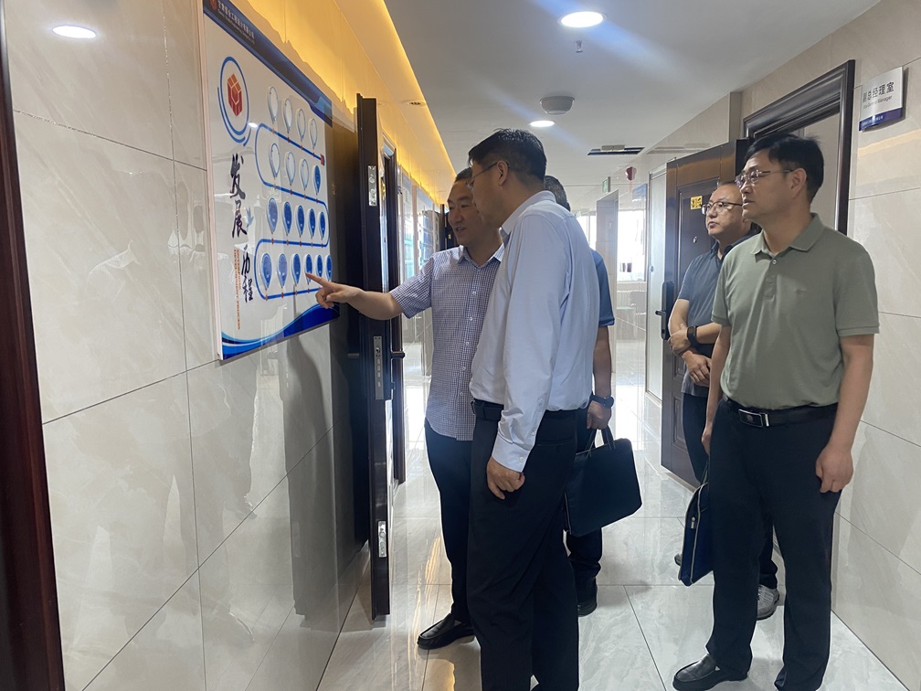 慶陽市委常委、統戰部部長張希岳調研甘肅信合工程設計有限公司：精準把脈助發展 精準服務促跨越